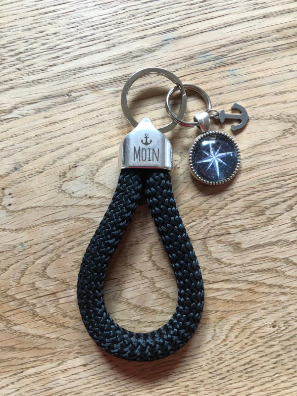 Maritime Keychains aus Segeltau