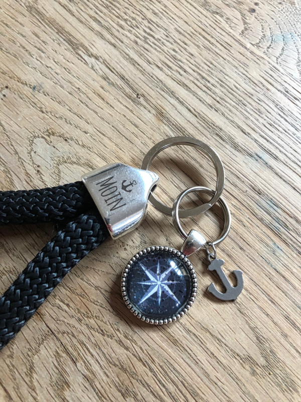 Maritime Keychains aus Segeltau