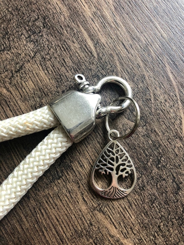 Maritime Keychains aus Segeltau