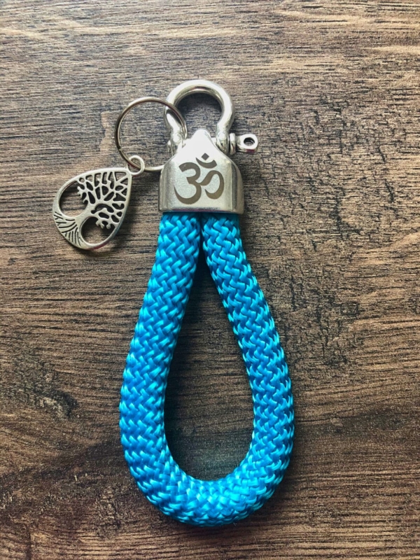 Maritime Keychains aus Segeltau