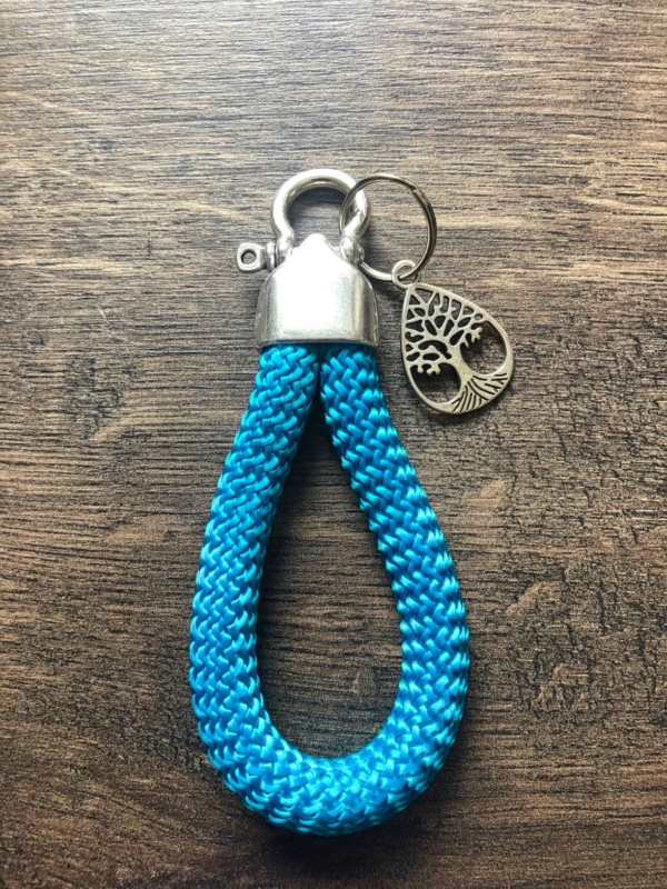 Maritime Keychains aus Segeltau