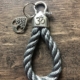 Maritime Keychains aus Segeltau