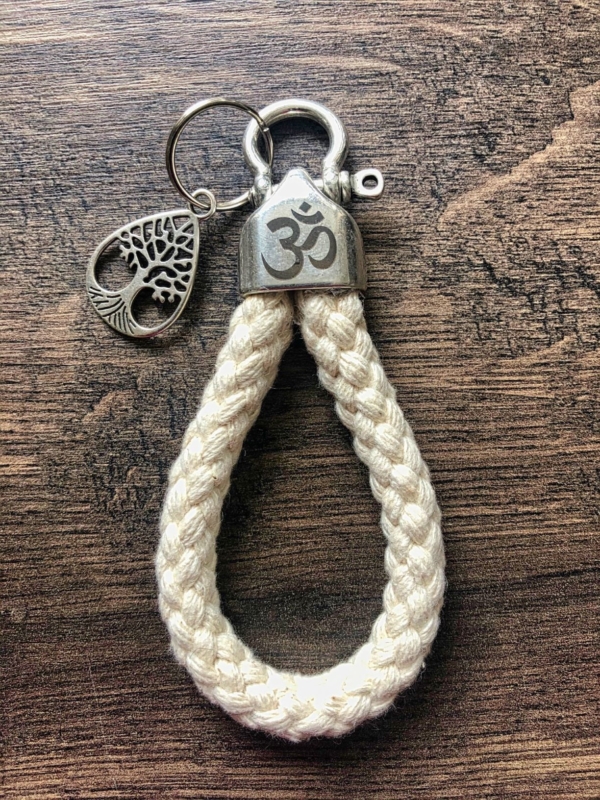 Maritime Keychains aus Segeltau