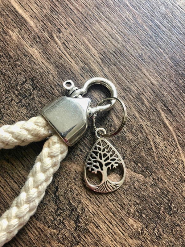 Maritime Keychains aus Segeltau