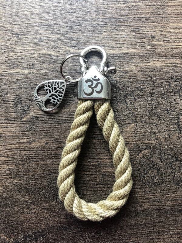 Maritime Keychains aus Segeltau