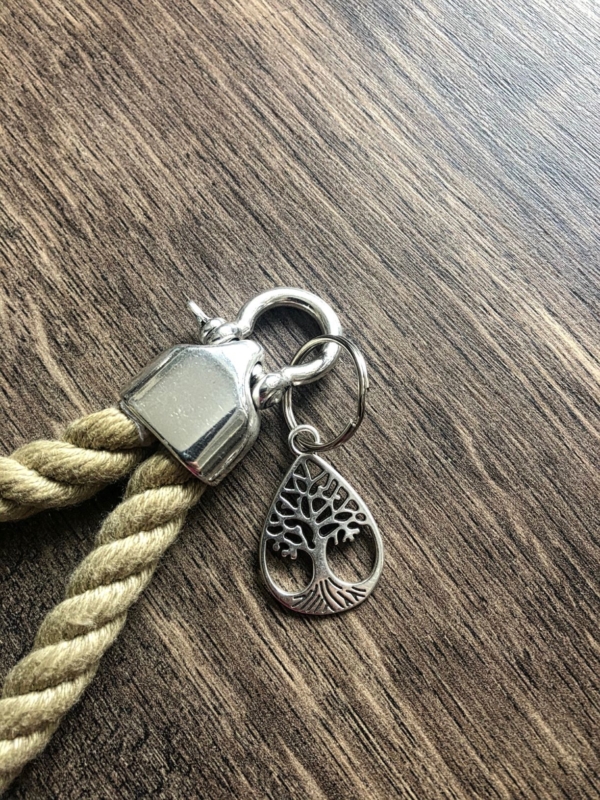 Maritime Keychains aus Segeltau