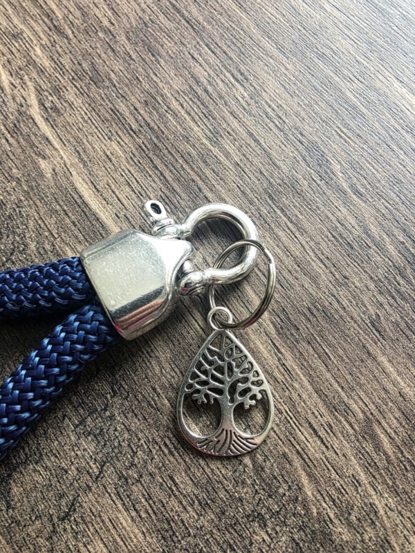 Maritime Keychains aus Segeltau