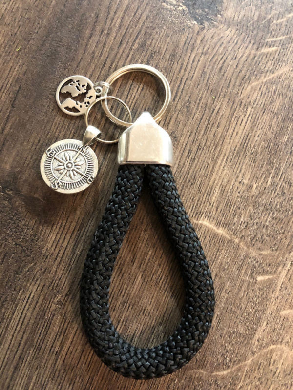 Maritime Keychains aus Segeltau