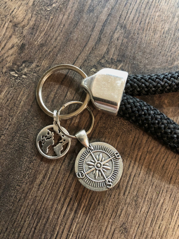 Maritime Keychains aus Segeltau