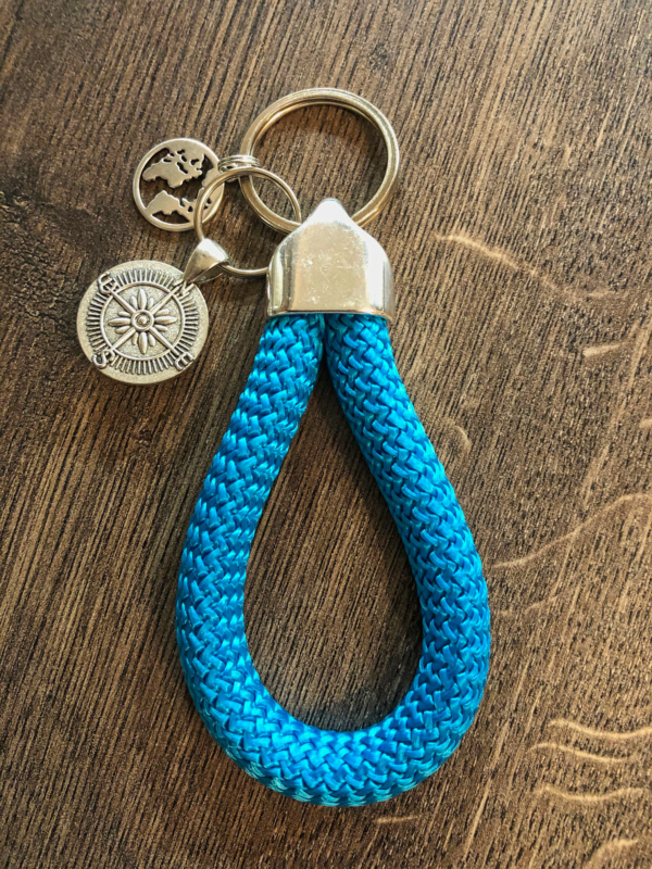 Maritime Keychains aus Segeltau