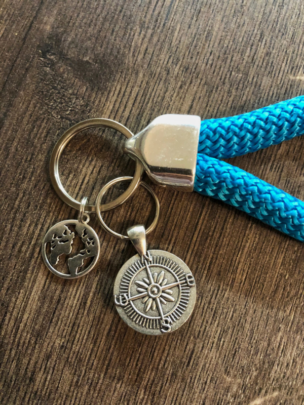 Maritime Keychains aus Segeltau