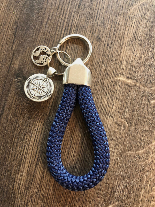 Maritime Keychains aus Segeltau