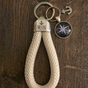 Maritime Keychains aus Segeltau