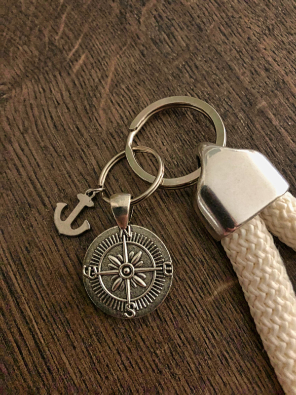 Maritime Keychains aus Segeltau