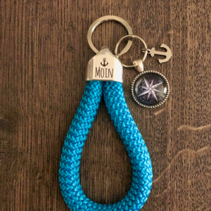 Maritime Keychains aus Segeltau