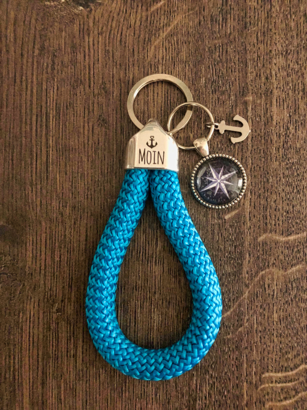 Maritime Keychains aus Segeltau