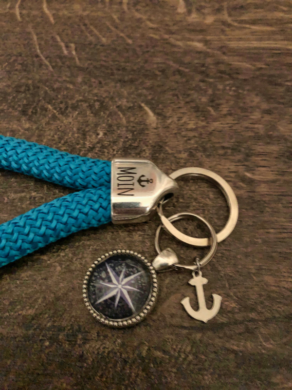 Maritime Keychains aus Segeltau