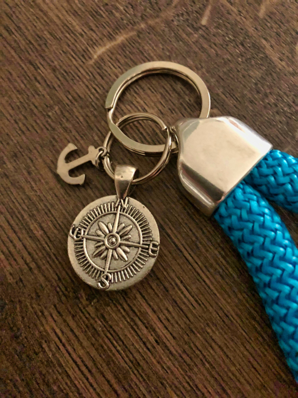 Maritime Keychains aus Segeltau