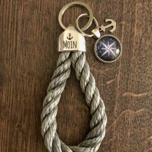 Maritime Keychains aus Segeltau