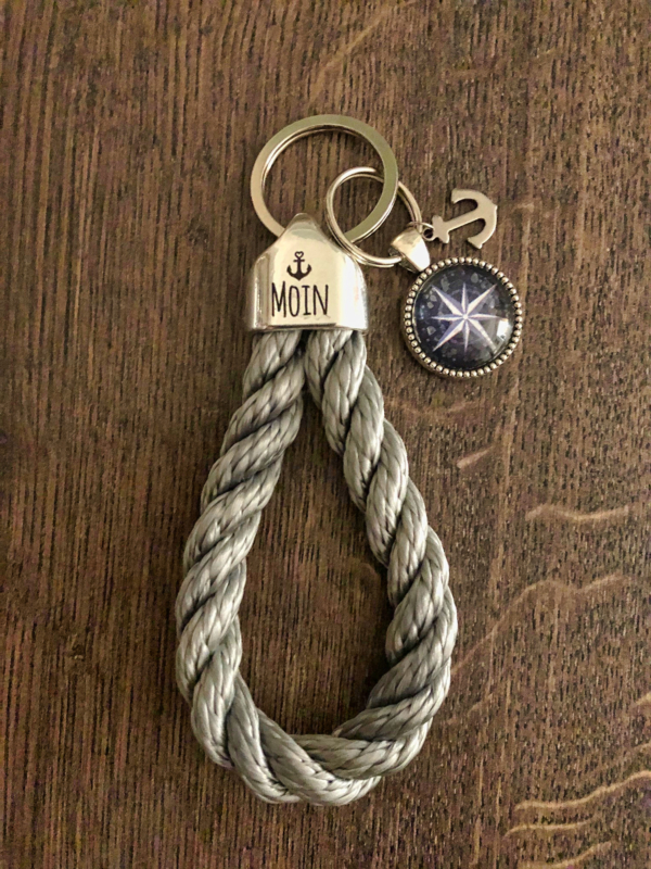 Maritime Keychains aus Segeltau