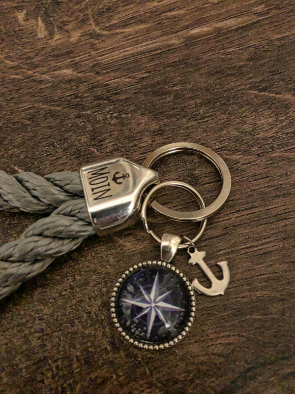 Maritime Keychains aus Segeltau