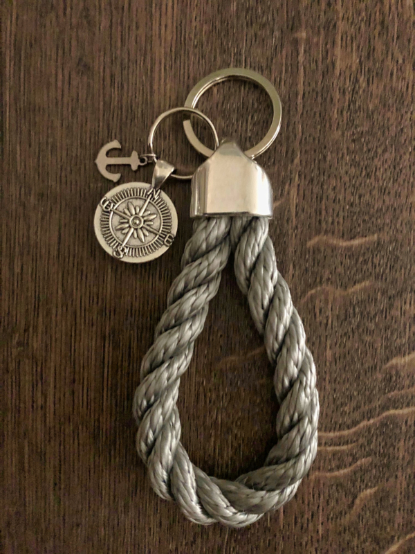 Maritime Keychains aus Segeltau