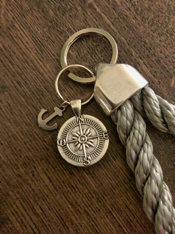 Maritime Keychains aus Segeltau