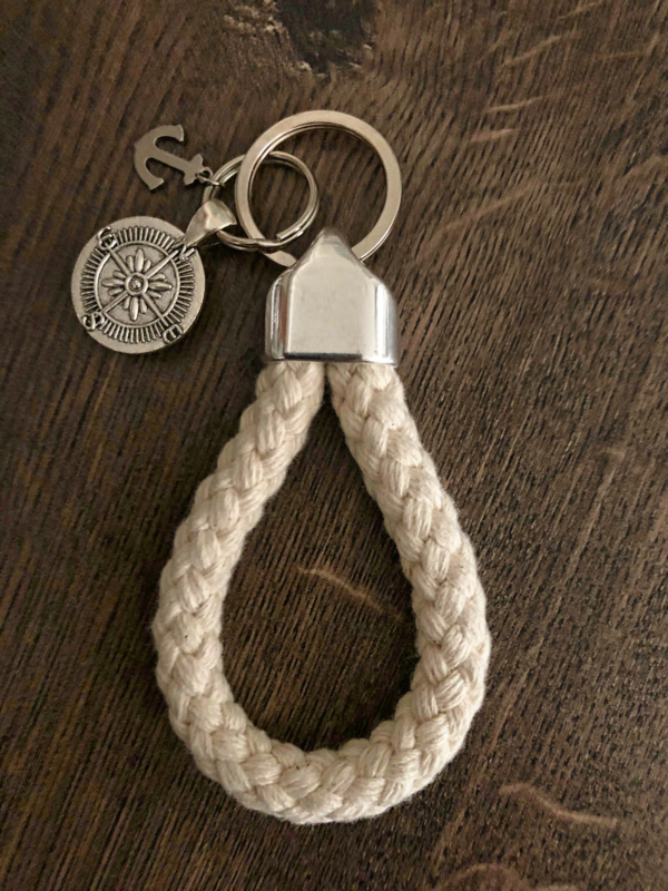 Maritime Keychains aus Segeltau