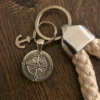 Maritime Keychains aus Segeltau