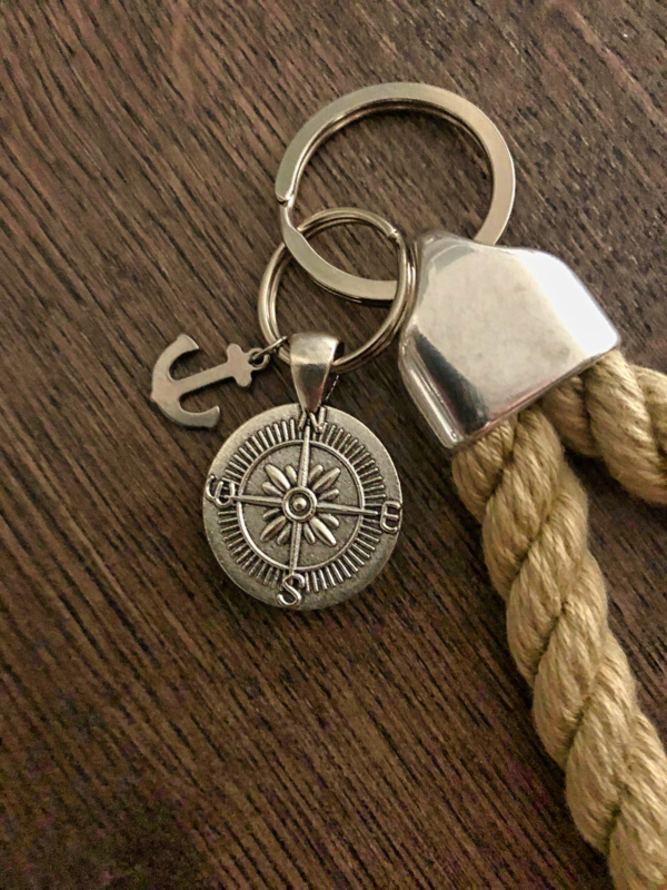 Maritime Keychains aus Segeltau