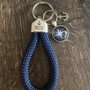 Maritime Keychains aus Segeltau