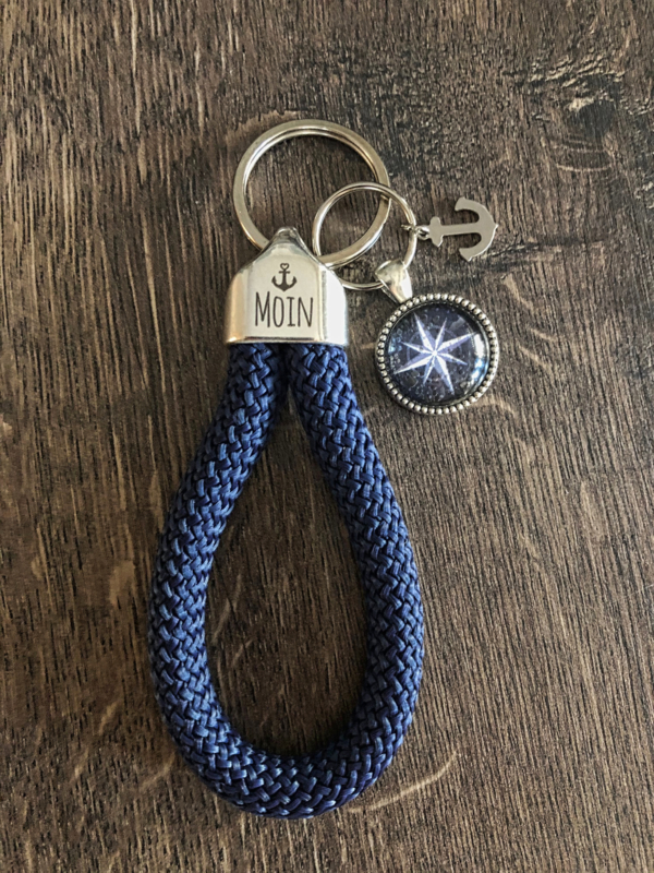 Maritime Keychains aus Segeltau