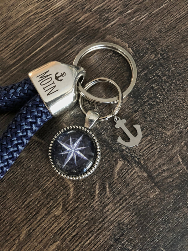 Maritime Keychains aus Segeltau