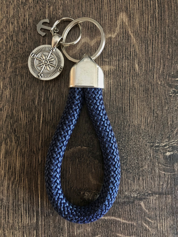 Maritime Keychains aus Segeltau