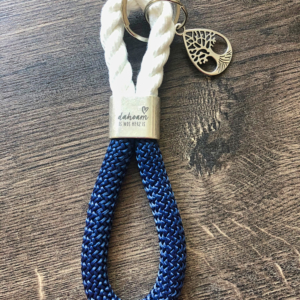 Maritime Keychains aus Segeltau