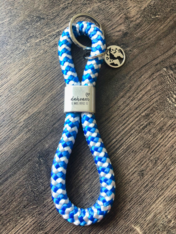 Maritime Keychains aus Segeltau