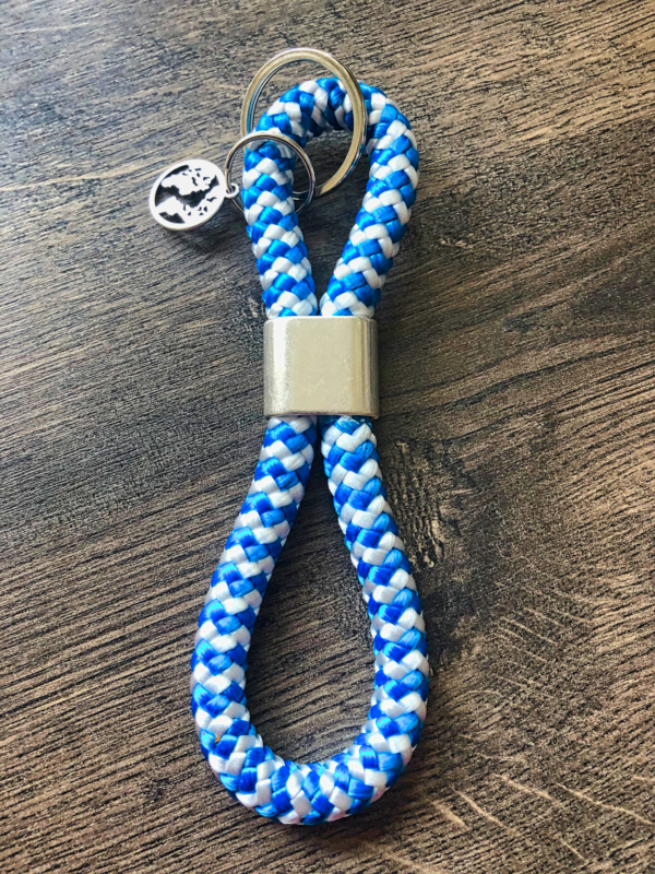 Maritime Keychains aus Segeltau