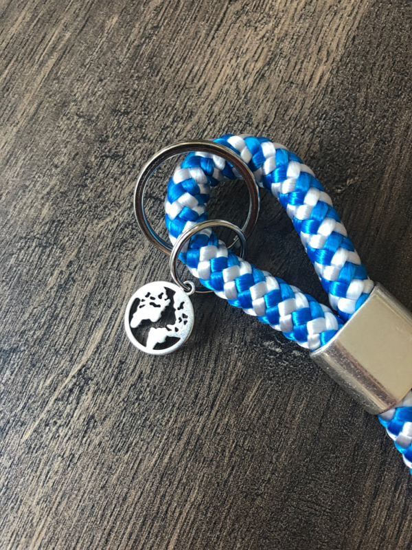 Maritime Keychains aus Segeltau