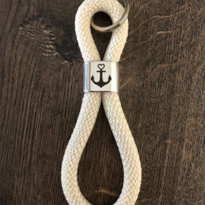 Maritime Keychains aus Segeltau