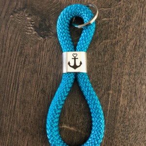 Maritime Keychains aus Segeltau