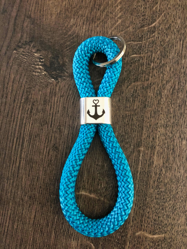 Maritime Keychains aus Segeltau