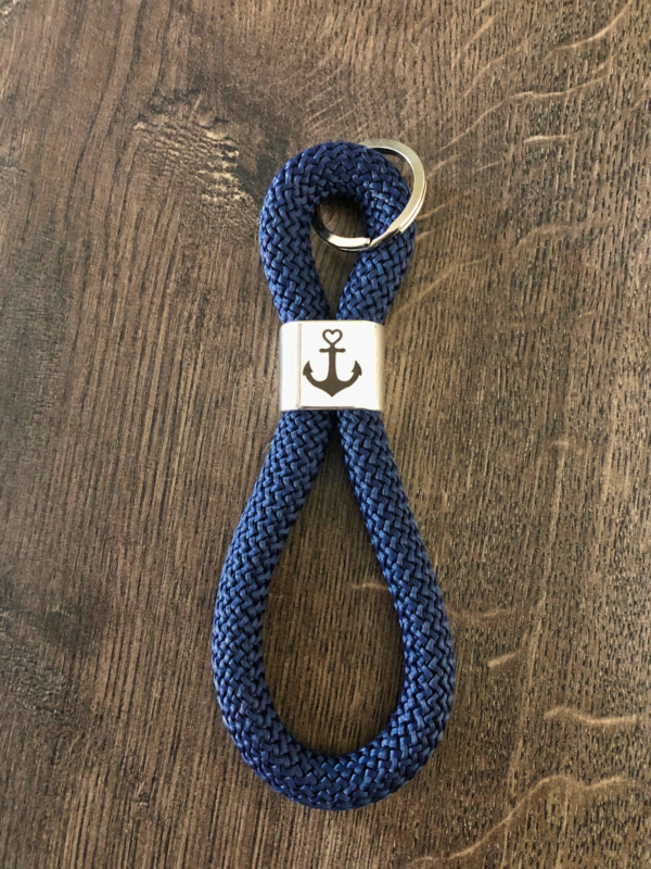 Maritime Keychains aus Segeltau