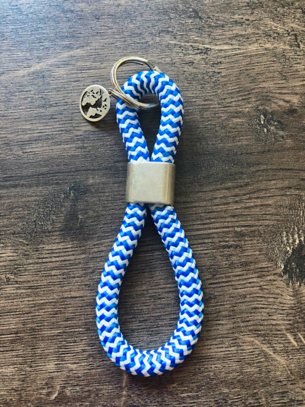 Maritime Keychains aus Segeltau