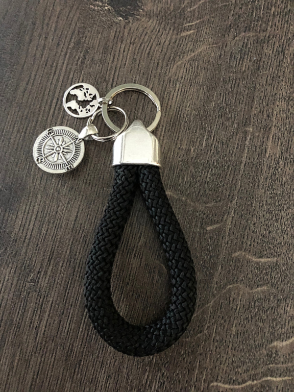 Maritime Keychains aus Segeltau