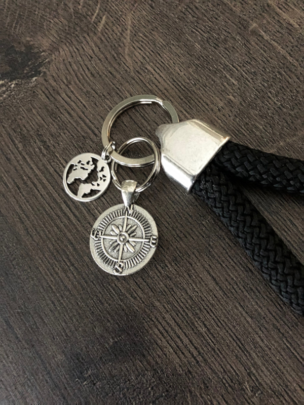 Maritime Keychains aus Segeltau