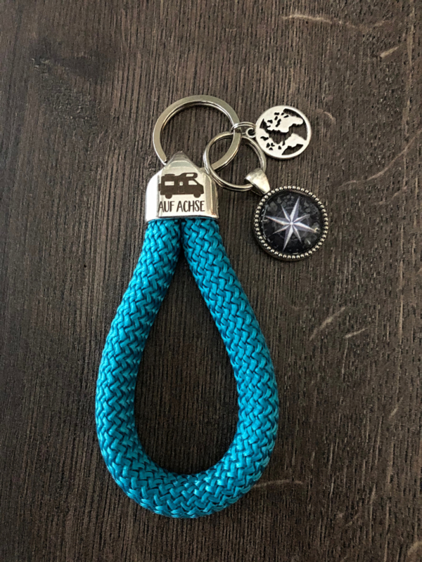 Maritime Keychains aus Segeltau