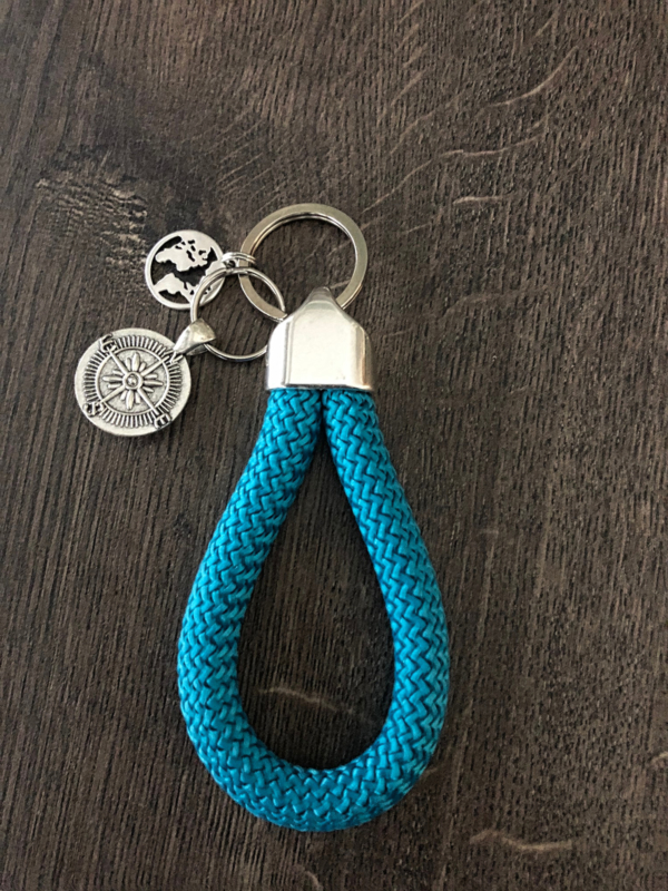 Maritime Keychains aus Segeltau