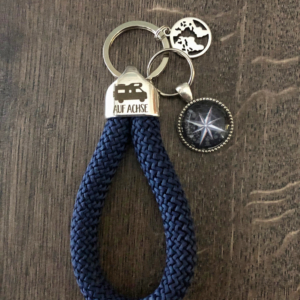 Maritime Keychains aus Segeltau