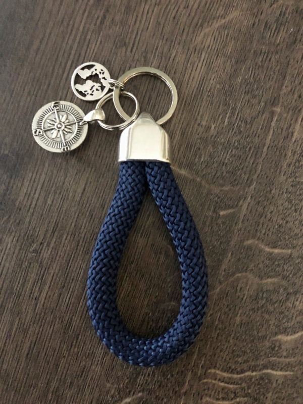 Maritime Keychains aus Segeltau