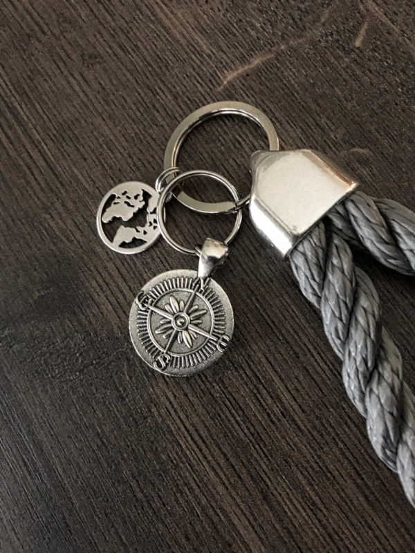 Maritime Keychains aus Segeltau